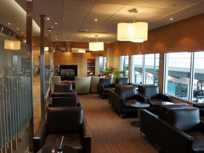 Air Canada Maple Leaf Lounge at Edmonton